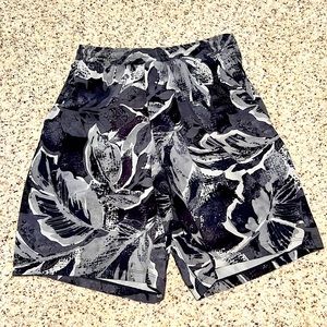 Lululemon Blue/Grey Medium Shorts w/liner - Mens